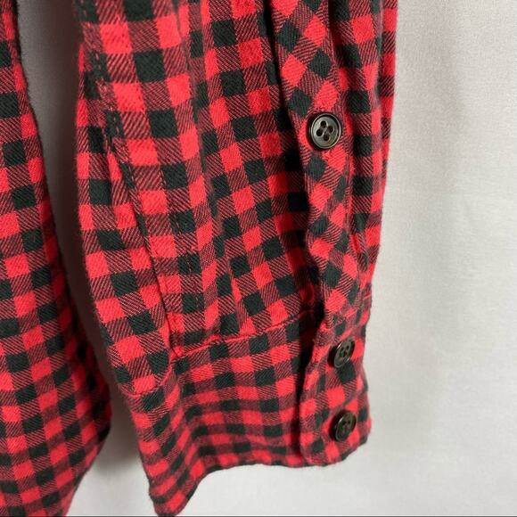 J.CREW Boy Shirt Mini Buffalo Check Tunic - 2 Tall - Picture 4 of 5